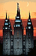 Mormon Temple in Salt Lake City